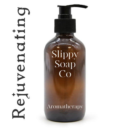 Mature Skin Rejuvenating with Rose and Sandalwood essential oils contains moisturizing Sunflower and Rosehip base oils.