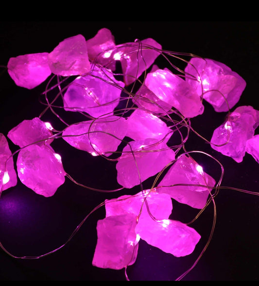 Quartz Crystal Stone lights