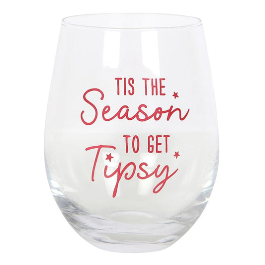 Season to Get Tipsy  Gift Stemless Glass